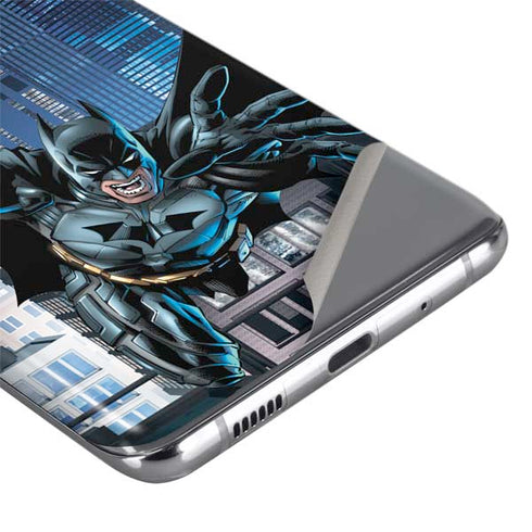 DC Comics Batman Dark Knight Comic Art Action Pose Galaxy S20 Ultra 5G Skin